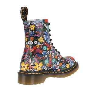 1460 Pascal Women’s Floral Lace Up Boots